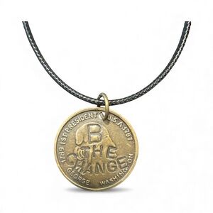 Bronze Color Pendant Necklace